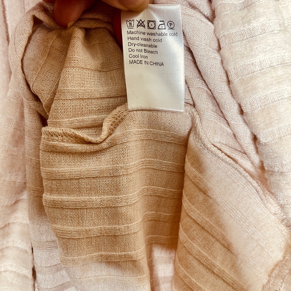 NWT Women’s Short Sleeve Ribbed Top Size L AUTOMET - Picture 10 of 11